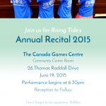 Rising Tide Irish Dance Academy 2015 recital invite